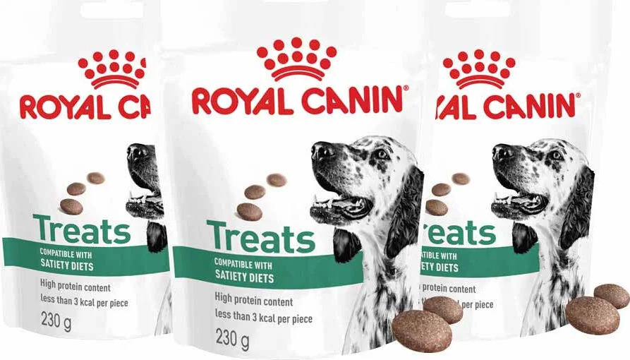 3x Royal Canin Hondensnack Satiety Treats 230 gr