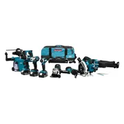 Makita DLX8026TW1 Accu Combiset 8-delig 18V 5.0Ah in Trolley Tas