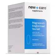 New Care Magnesium Bisglycinaat Tauraat Tabletten 120TB