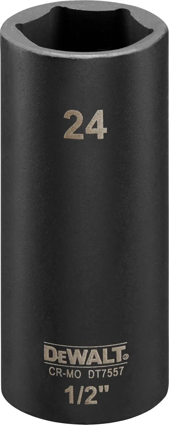 DeWALT DT7557 Krachtdop 1/2" lang | 24mm