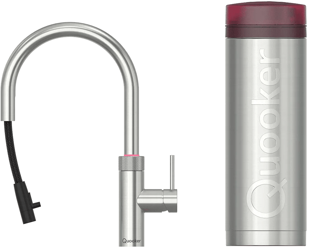 Quooker PRO3 & Quooker Flex Round RVS