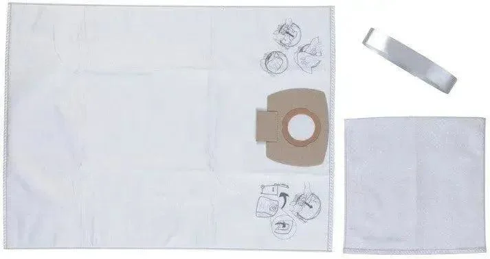 Milwaukee Filterzakken Fleece 25L VE=5 - 4932352306