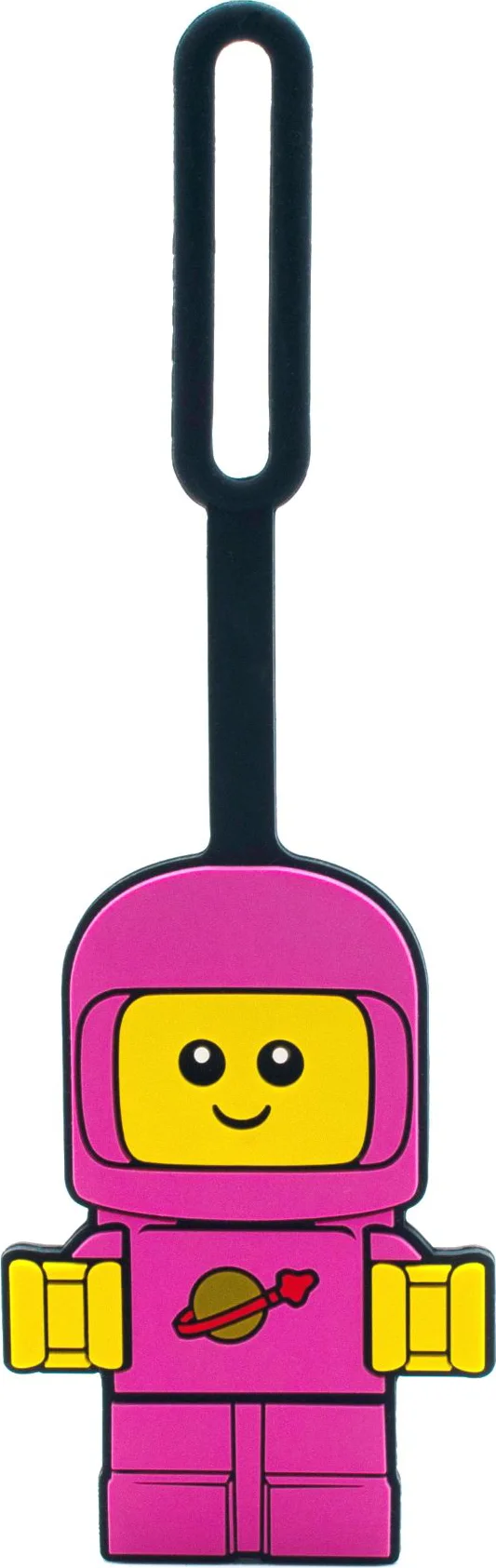LEGO Ruimtebaby bagagelabel - roze