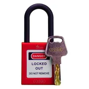 Lock out Hangslot - Nylon 38mm beugel - LOTOTO - Loto - Lockout Tagout - Loto Hangslot - Lock out Tag - NEN3140 - Veiligheidslot - Lock out slot - Lock out tag out