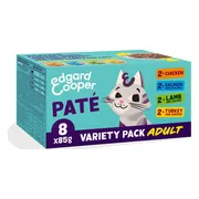 Edgard & Cooper Kattenvoer Adult Multipack Pate 8 x 85 gr