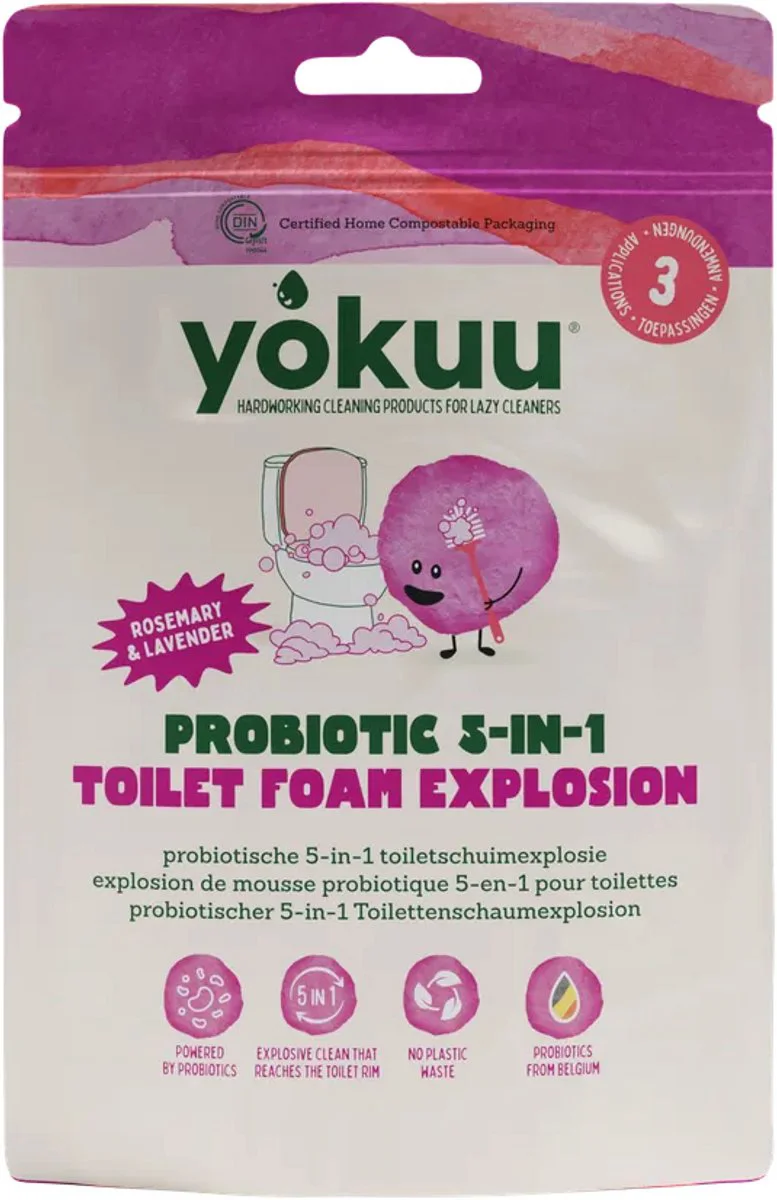 Yokuu Probiotic Toilet Foam Explosion Rosemary & Lavender 300GR