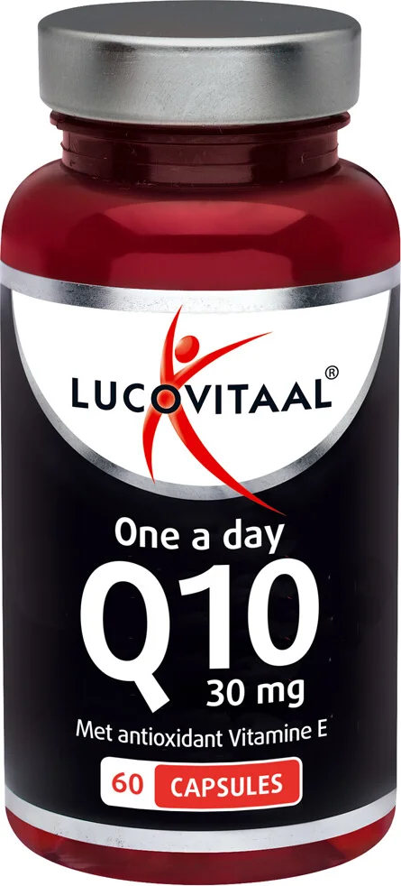 3x Lucovitaal Q10 30mg Once a Day 60 capsules