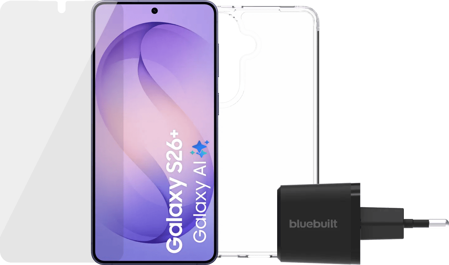 Samsung Galaxy S26 Plus 256GB Donkerblauw 5G + Compleet Accessoirepakket