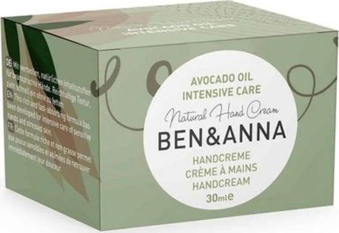 Ben & Anna Avocado Oil Handcréme 30ML