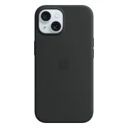 Apple iPhone 15 Back Cover met MagSafe Zwart