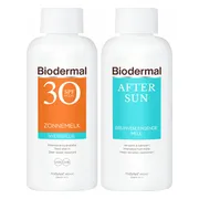 Biodermal SPF30 Zonnebescherming & Verzorging Pakket