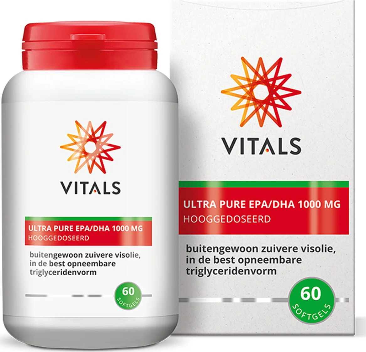 Vitals Ultra Pure EPA/DHA 1000mg 60SG