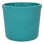 Lickimat Yoggie Pot Hond Turquoise 8 cm