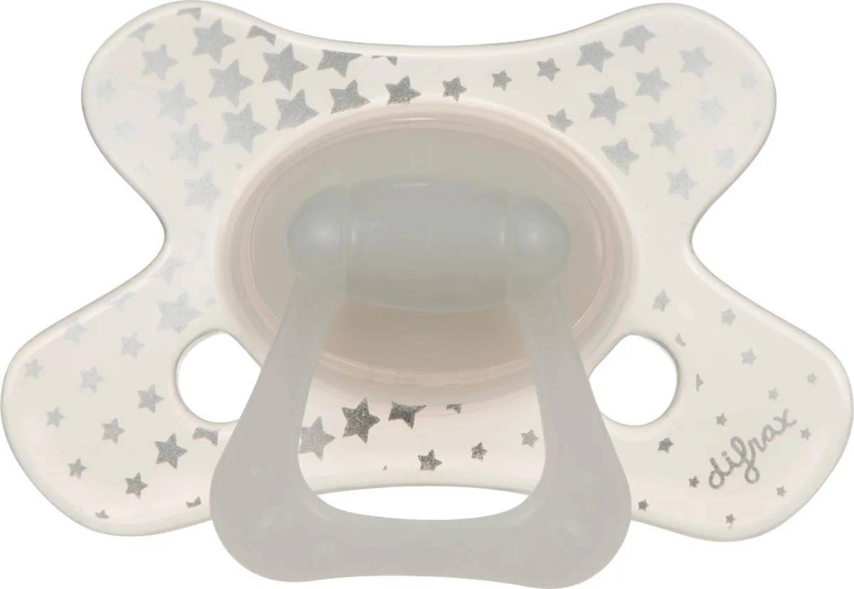 Difrax Fopspeen Dental 6+ maanden Glow In The Dark
