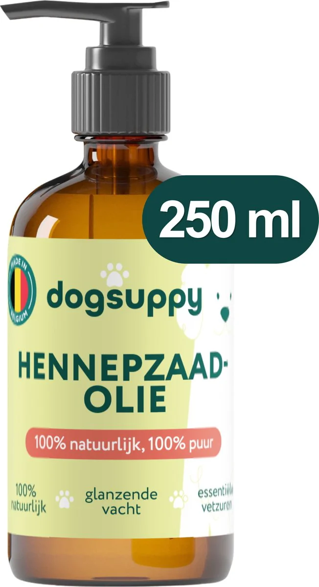 DogSuppy Supplement Hennepzaadolie 250 ml