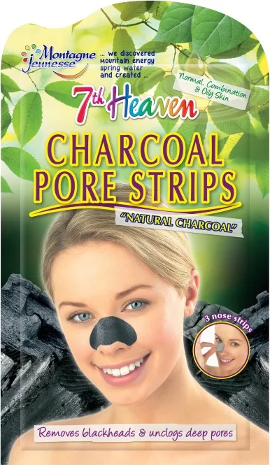 7th Heaven Charcoal Pore Strips 3ST