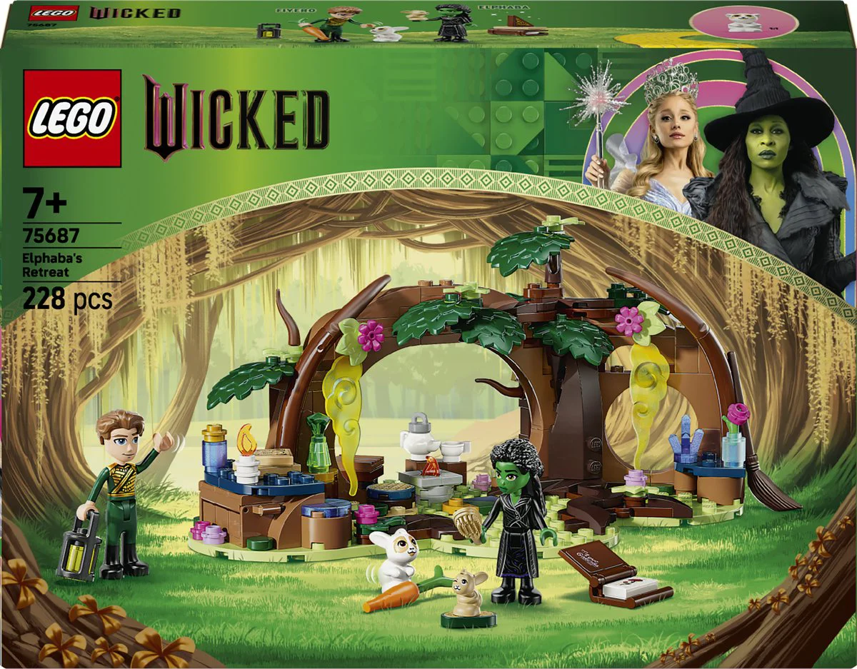 LEGO Wicked Elphaba's schuilhut 75687