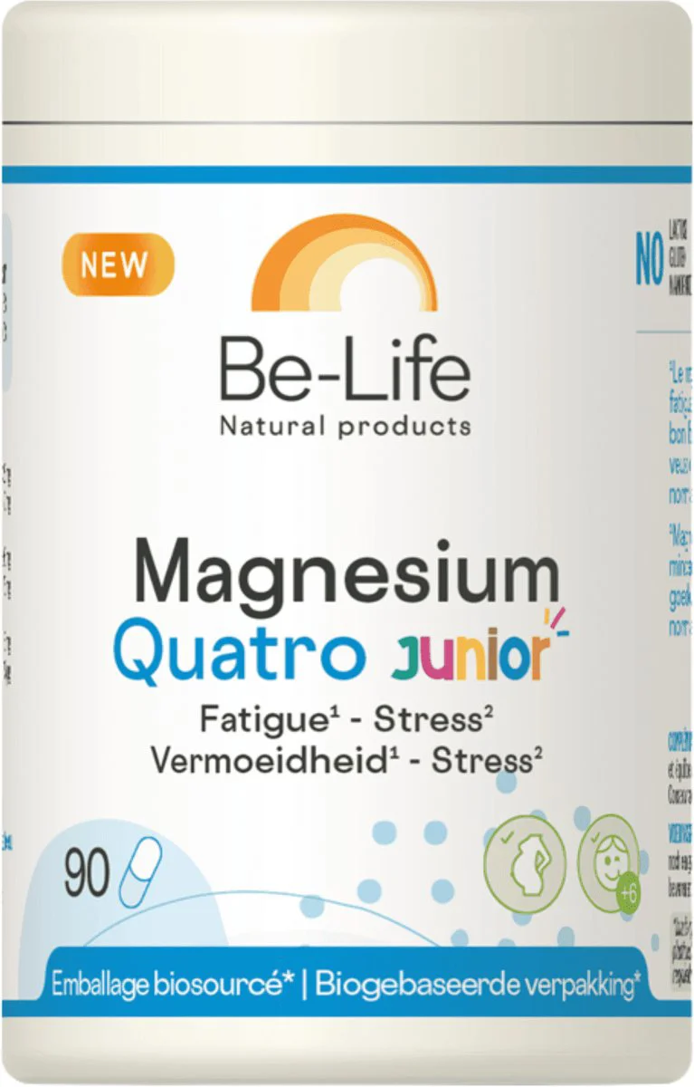 Be-Life Magnesium Quatro Junior Capsules 90CP