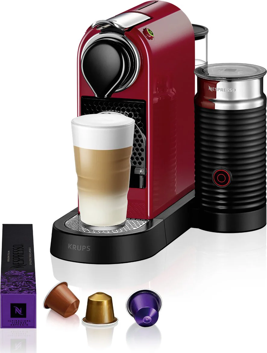 Krups Nespresso Citiz & Milk XN7615 Kersenrood