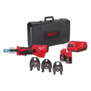 Milwaukee M12 ONEHPT-202C M-Set FORCE LOGIC™ Accu hydraulische perstool 12V 2.0Ah in koffer - 4933481033