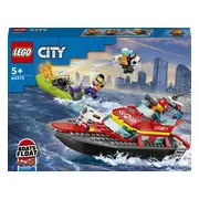 LEGO City Reddingsboot Brand 60373