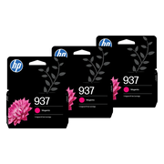 HP 937 Cartridge Magenta (3 stuks)