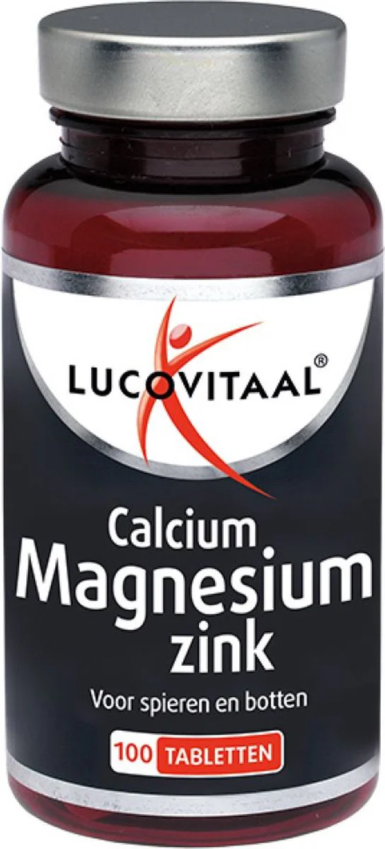 Lucovitaal Calcium Magnesium Zink 100 tabletten