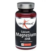 Lucovitaal Calcium Magnesium Zink 100 tabletten