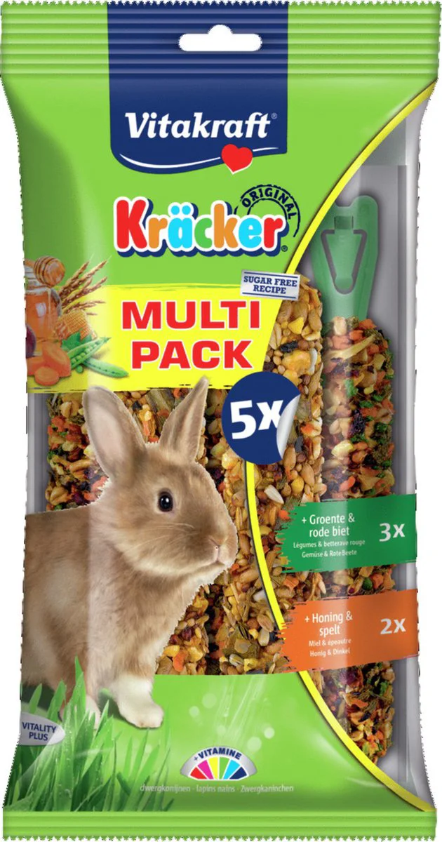 Vitakraft Konijn Kracker Voordeelpak 5 stuks