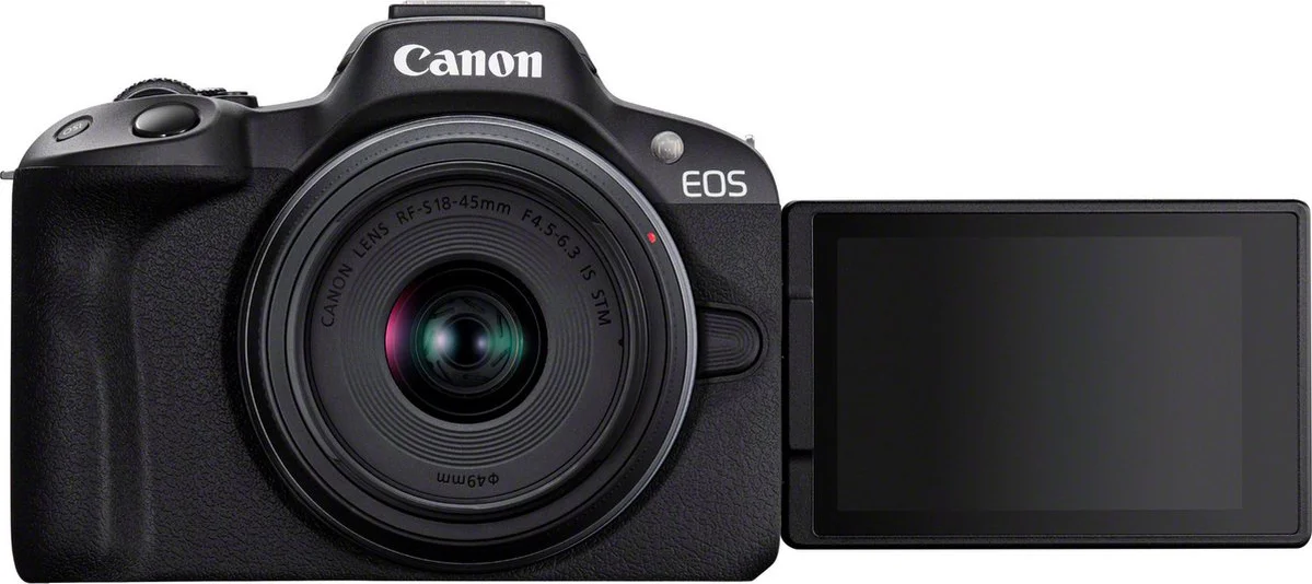 Canon EOS R50 + 18-45mm lens