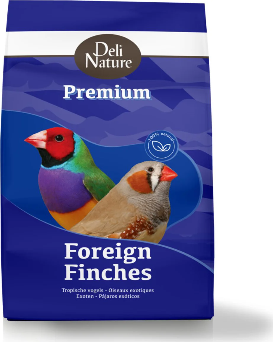 4x Deli Nature Premium Tropische Vogel 4 kg