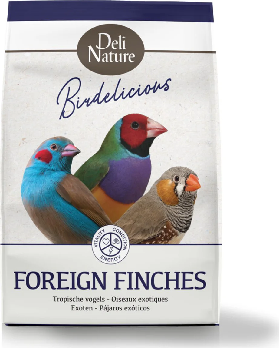 4x Deli Nature Tropische Vogels Birdelicious 2,5 kg
