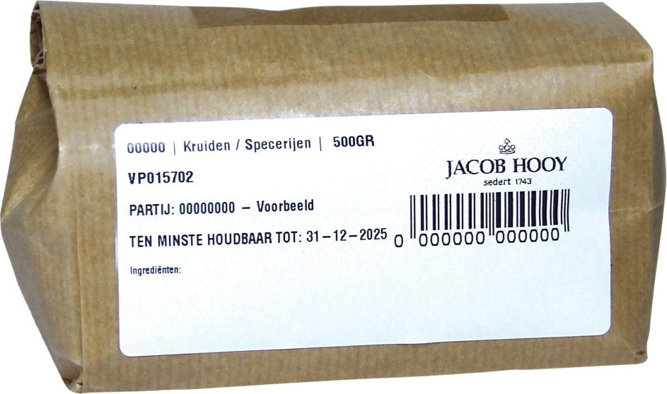 Jacob Hooy Citroenkruid Gesneden 500GR