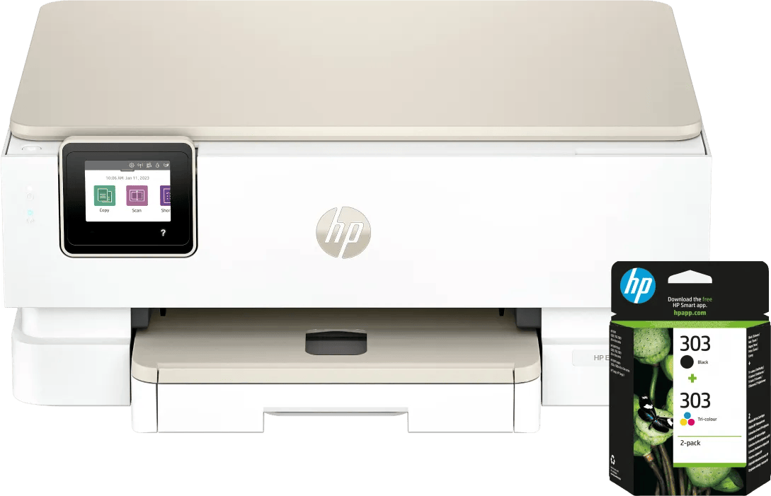 HP Envy Photo 7234 All-in-One + 1 set extra cartridges