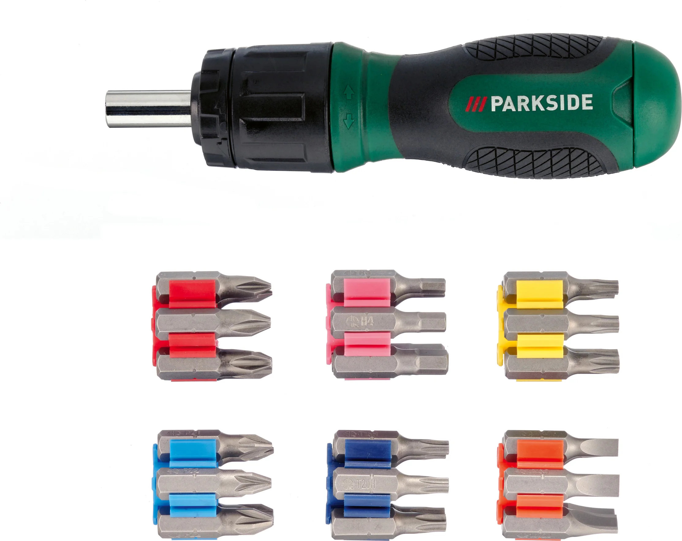 PARKSIDE Ratelschroevendraaier met bits
