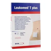 Leukomed T Plus Transparant Wondverband 5ST