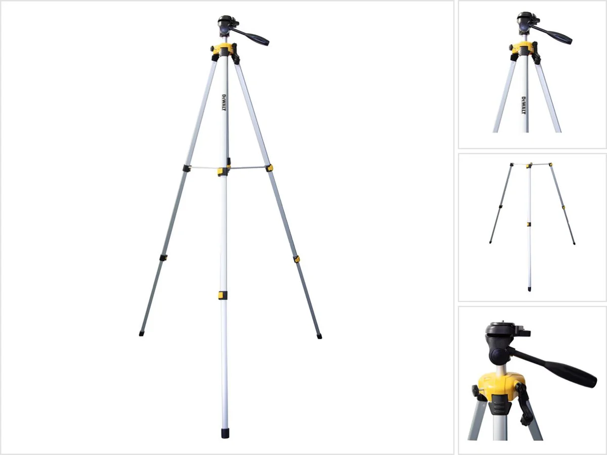 DeWALT DE0881T Lichtgewicht 1/4-20 laserstatief"