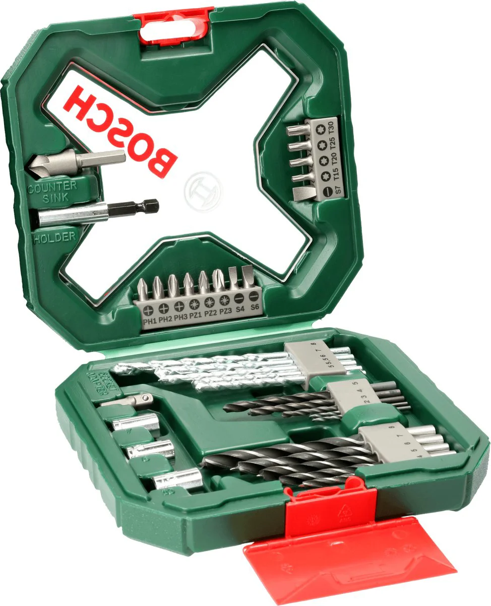 Bosch X-Line 34-delige Bit- en Borenset