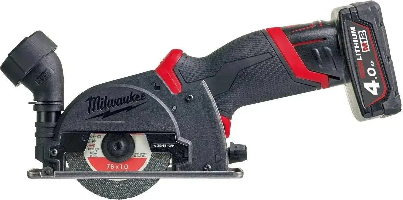 Milwaukee M12 FUEL™ FCOT-422X Accu Subcompacte Slijper 12V 2.0Ah & 4.0Ah in HD Box - 4933464619