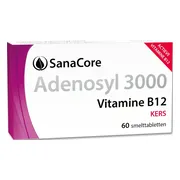 SanaCore Adenosyl 3000 Vitamine B12 Kers Smelttabletten 60TB
