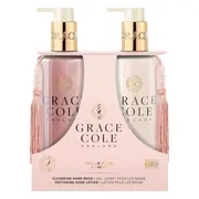 Grace Cole vanilla Blush & Peony Pampering Hand Care Duo 600ML