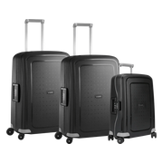 Samsonite S'cure Spinner 69+69+55cm Black kofferset