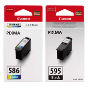Canon PG-595 + CL-586 Cartridge Combo Pack