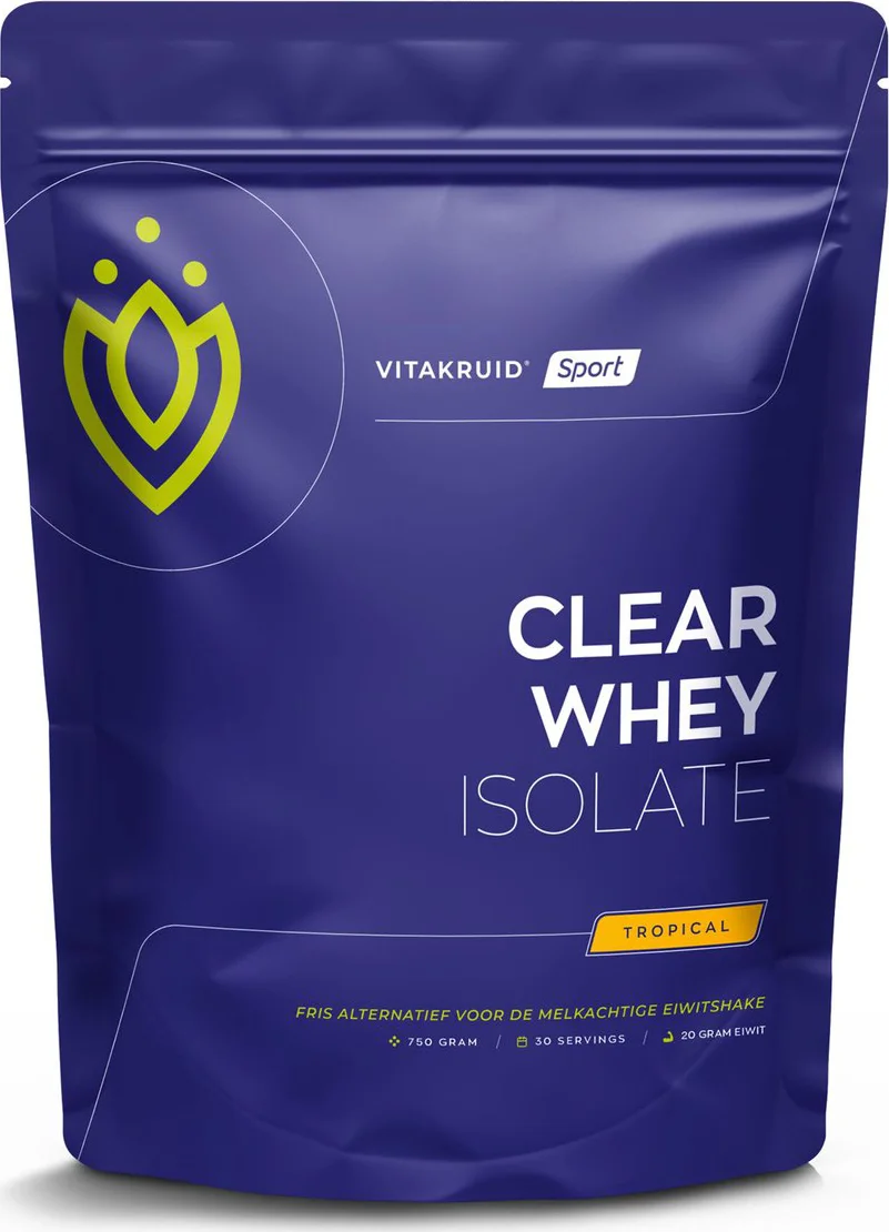 Vitakruid Clear Whey Isolate - Tropical 750GR