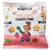 Biobim Biologische Mais Puffs Framboos Appel 10+M 20GR