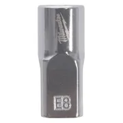 Milwaukee Dop 1/4" E-Torx - E8 - 4932498850