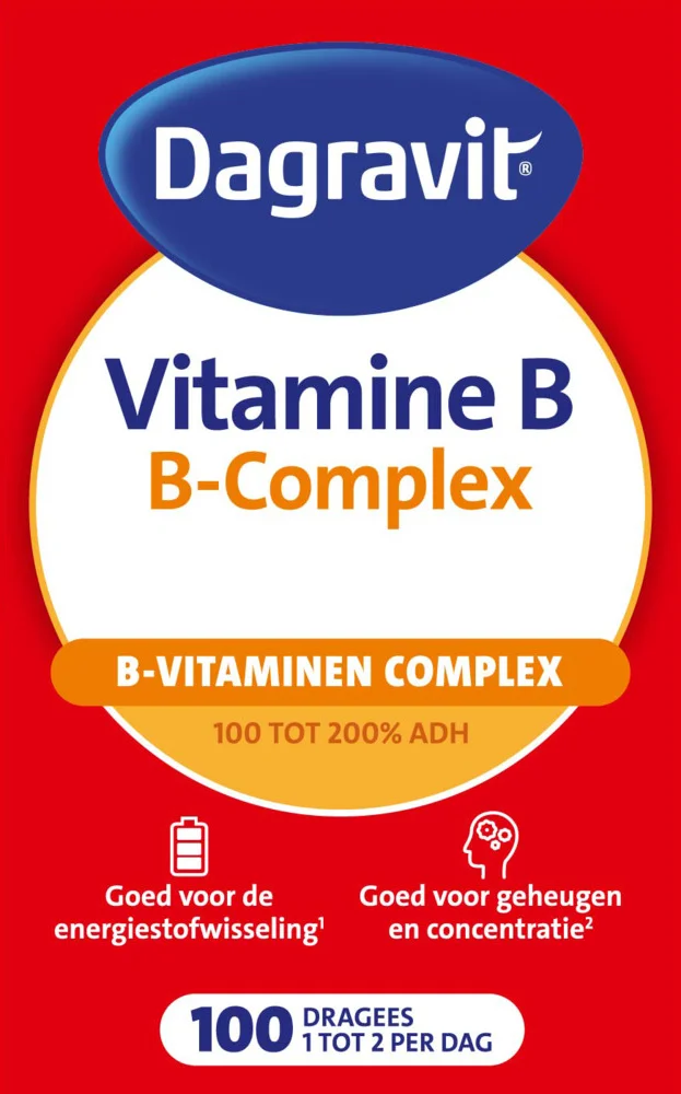 3x Dagravit Vitamine B-Complex 100 stuks