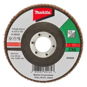 Makita D-28042 Lamellenschuurschijf C60 | 115mm