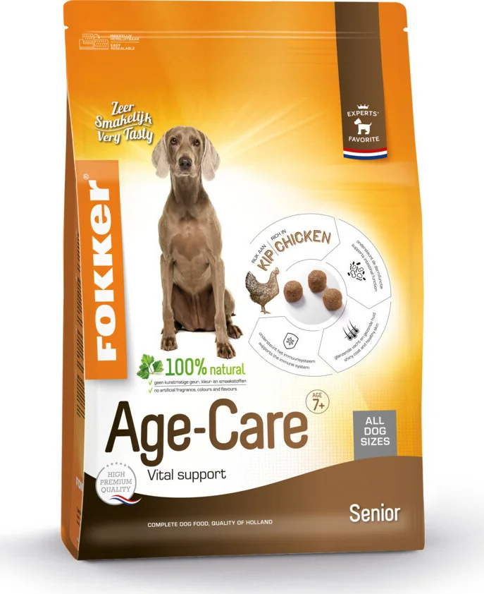 Fokker Age-Care Hondenvoer 2,5 kg