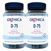 2x Orthica D-75 60 capsules